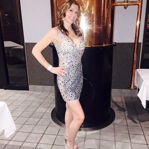 Bling bling party mini dress by COLORS